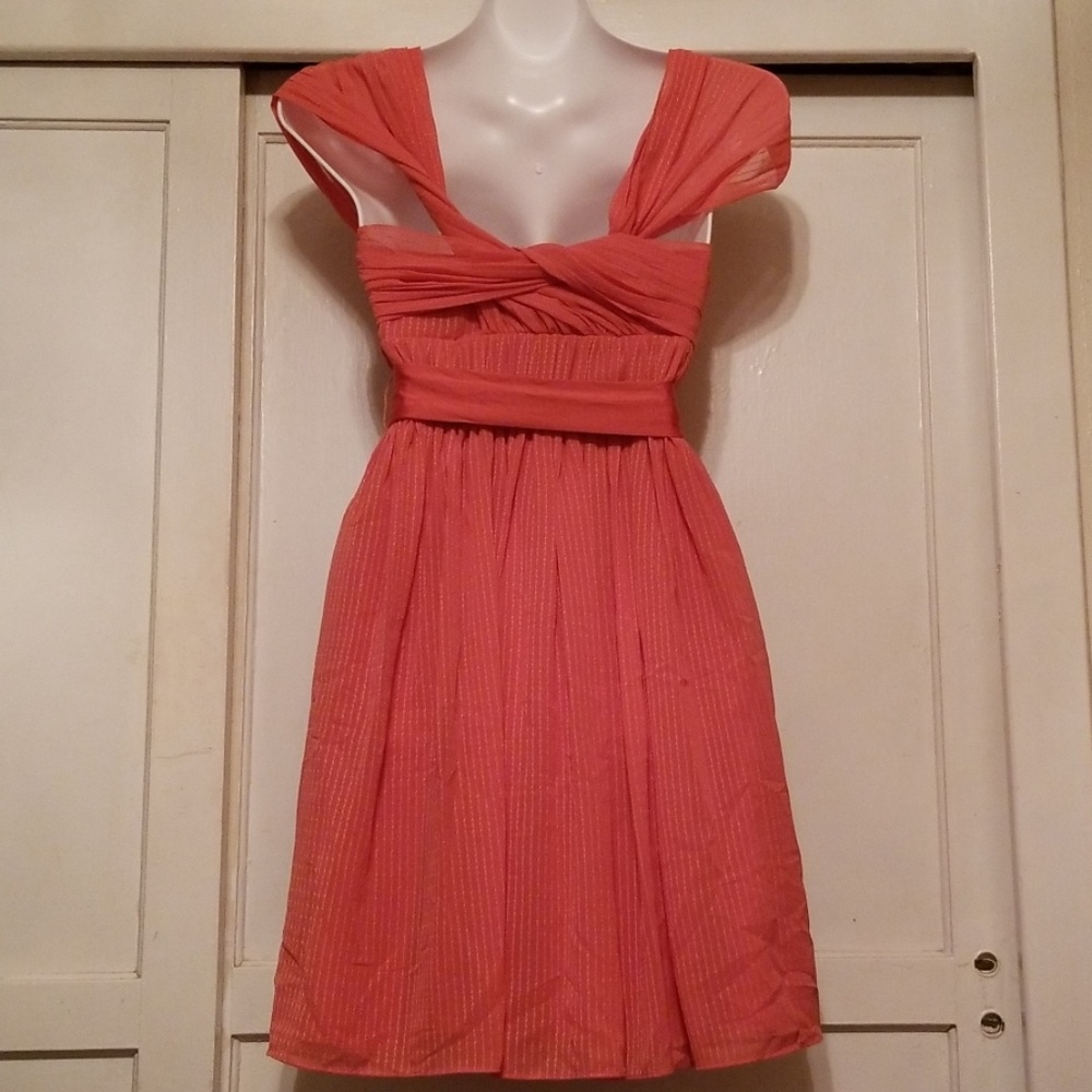 BCBGENERATION burnt orange dress - Picture 7 of 8